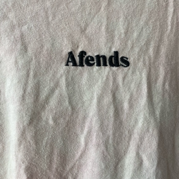 Afends light pink tie die tee - Picture 3 of 4